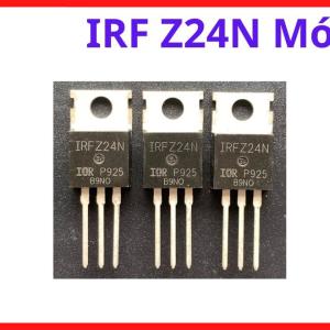 MOSFET IRFZ24N 55V 17A TO220 Chính Hãng, N Channel Power MOSFET, Linh Kiện Công Suất Cho Điều Khiển Động Cơ DC, Nguồn Xung, Bộ Điều Khiển PWM Và Thiết Bị Điện Tử