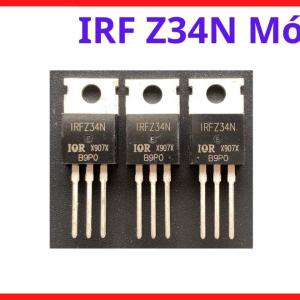 IRFZ34N MOSFET N Channel 55V 29A, Transistor Công Suất TO220, Chuyên Dùng Nguồn DC, Bộ Điều Khiển Tải Công Suất, Mạch Chuyển Mạch Nhanh, Thiết Bị Tự Động Hóa