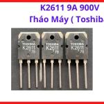 K2611 9A 900V Toshiba Tháo Máy Zin, MOSFET Công Suất TO3P, Chuyên Sửa Chữa Máy Hàn Điện Tử, Bộ Nguồn Switching Power Supply, UPS Và Mạch Điều Khiển Công Suất Cao Áp