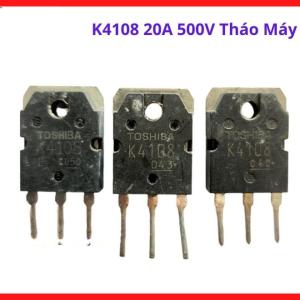 K4108 20A 500V Tháo Máy Zin, MOSFET Toshiba TO3P Công Suất, Linh Kiện Sửa Chữa Máy Hàn Điện Tử, Nguồn Switching Power Supply Và Bộ Điều Khiển Công Suất
