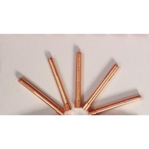 Kẹp kim hàn TIG 1.6 2.4 3.2mm collet tungsten cho mỏ hàn TIG QQ150 WP26, phụ kiện giữ kim chính xác giúp ổn định hồ quang, giảm rung kim và cải thiện chất lượng mối hàn inox thép nhôm