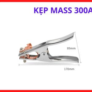 Kẹp Mass 300A Dùng Cho Máy Hàn Inverter, Kẹp Mát Công Suất Nhỏ, Phụ Kiện Máy Hàn Điện Dễ Lắp Đặt Và Dễ Thay Dây Cáp, kho Linh Kiện máy hàn.
