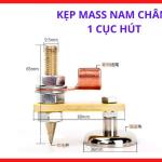 Kẹp Mass Nam Châm 1 Cục Hút Máy Hàn, Thiết Kế Nhỏ Gọn, Dễ Di Chuyển Trên Các Bề Mặt Sắt Thép Trong Quá Trình Hàn