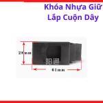 Khóa Nhựa Giữ Lắp Cuộn Dây, Phụ Kiện Máy Hàn Dùng Hỗ Trợ Giữ Cuộn Dây Hàn Ổn Định Khi Hoạt Động, kho linh kiện máy hàn.