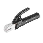 Kìm hàn que TOTAL TWAH3006 300A, 250mm Electrode Holder, đầu kẹp 22mm, tay cầm 16mm, vật liệu thép carbon 45# rèn xử lý nhiệt, dùng cho máy hàn MMA, phụ kiện hàn hồ quang cho xưởng cơ khí và sửa chữa