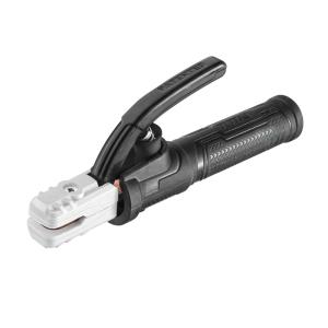 Kìm hàn que TOTAL TWAH3006 300A, 250mm Electrode Holder, đầu kẹp 22mm, tay cầm 16mm, vật liệu thép carbon 45# rèn xử lý nhiệt, dùng cho máy hàn MMA, phụ kiện hàn hồ quang cho xưởng cơ khí và sửa chữa