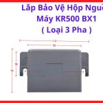 Nắp bảo vệ hộp nguồn máy KR500 BX1 loại 3 pha siêu bền chính hãng, linh kiện điện công nghiệp bảo vệ các điểm tiếp xúc nguồn tối ưu, chống chịu điều kiện thời tiết khắc nghiệt, nâng cao hiệu suất làm việc nhà xưởng, linh kiện máy hàn.