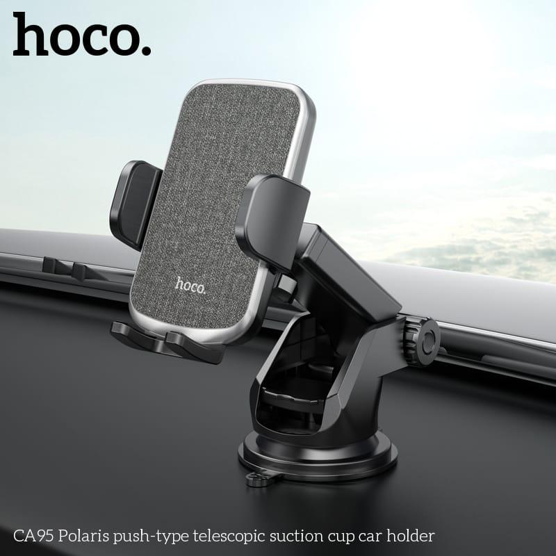Giá Đỡ Điện Thoại Xe Hơi Hoco CA95 – Kẹp Từ Tính 360 Độ, Chống Rung, Nhỏ Gọn, Bền Bỉ, Tương Thích iPhone, Samsung, Xiaomi, Huawei, Google Pixel – Lý Tưởng Cho Người Dùng Thường Xuyên Lái Xe