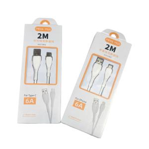 Cáp Sạc Nhanh 6A 2m Type-C TC-003 – Hỗ trợ sạc siêu tốc, truyền dữ liệu ổn định, dây bền dẻo dai, chống gãy gập, tương thích nhiều thiết bị Android & Tablet