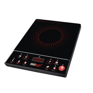 Bếp hồng ngoại Bigsun công suất 2000W, 4 chức năng nấu, 4 chế độ điều khiển bằng nút nhấn, mặt kính chịu nhiệt cao cấp, thiết kế sang trọng, đun nấu nhanh, tiết kiệm điện, an toàn cho mọi gia đình Việt