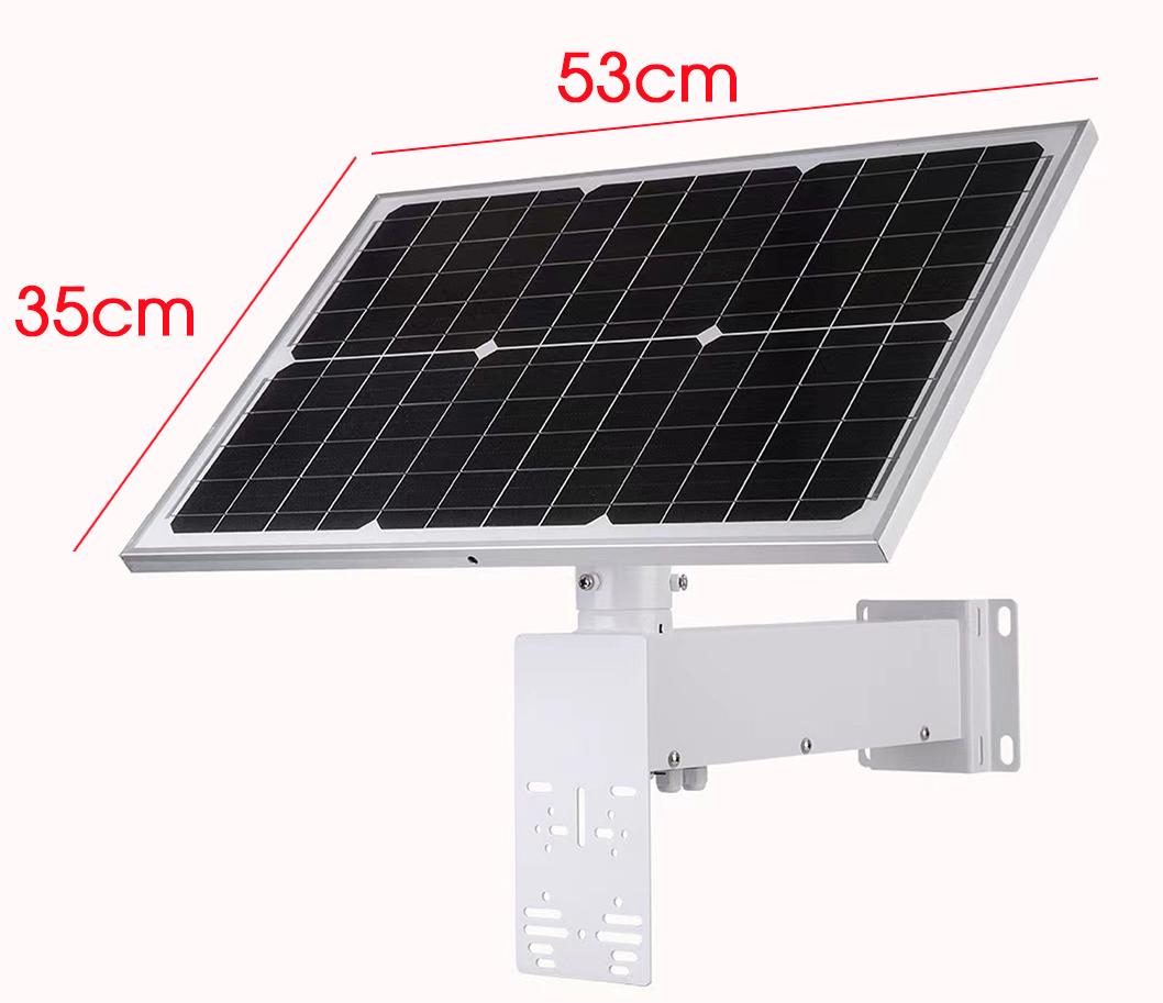 Bộ lưu điện 40W 20Ah sử dụng tấm pin 40W và pin lưu 12V20Ah, dành riêng cho hệ thống camera wifi/4G – giảm dây nguồn phức tạp và chi phí vận hành.