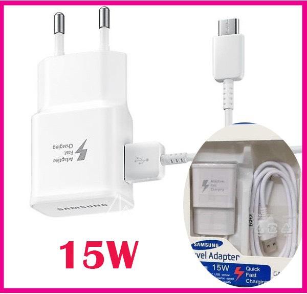 BỘ SẠC NHANH SAMSUNG 15W – Sạc nhanh 15W, an toàn, tiết kiệm thời gian, tương thích mọi thiết bị Samsung.
