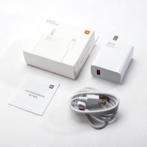 Bộ Sạc Nhanh Xiaomi 33W Type-C, Cốc Sạc GaN Công Nghệ Mới, Hỗ Trợ Sạc Siêu Tốc 11V-3A, Cáp USB to Type-C 6A, Thiết Kế Nhỏ Gọn, Chống Nhiệt, Bảo Vệ Quá Áp, Tương Thích Xiaomi, Samsung, iPhone, Hiệu Suất Ổn Định, Sạc Nhanh Siêu An Toàn