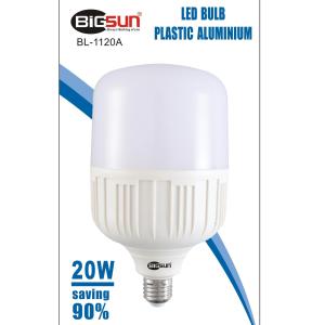 Bóng Đèn LED Tròn Trụ BIGSUN, Công Suất 20W, Chui E27 Phổ Thông, Ánh Sáng Siêu Sáng 450-4500LM, Tiết Kiệm Điện Trên 75%, Tuổi Thọ 20.000 Giờ, Thân Nhôm Đúc Chống Nóng, Chiếu Sáng Nhà Ở, Cửa Hàng, Xưởng, Văn Phòng
