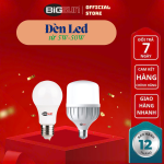 Bóng Đèn LED -15W Trụ BIGSUN, Siêu Tiết Kiệm Điện, Siêu Sáng 450-4500LM, Công Suất 5W Đến 50W, Chui E27, Tuổi Thọ 20.000 Giờ, Thân Nhôm Đúc Chống Nóng, Ánh Sáng Ổn Định, Chiếu Sáng Mọi Không Gian Hiệu Quả