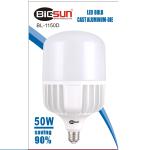 Bóng Đèn LED Tròn Trụ BIGSUN, Công Suất 50W, Chui E27 Phổ Thông, Ánh Sáng Siêu Sáng 450-4500LM, Tiết Kiệm Điện Trên 75%, Tuổi Thọ 20.000 Giờ, Thân Nhôm Đúc Chống Nóng, Chiếu Sáng Nhà Ở, Cửa Hàng, Xưởng, Văn Phòng