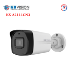 Camera IP KBVISION KX-A2111CN3 2MP – Giải Pháp An Ninh "Sấm Sét" Với PoE Hồng Ngoại 30m, Hình Ảnh 1920x1080 Siêu Rõ @25/30fps, Góc Nhìn 84° Từ Ống Kính 3.6mm, H.265+ Tiết Kiệm Băng Thông, DWDR 3D-NR Chống Ngược Sáng, Vỏ Nhựa IP67 Chịu Nhiệt Độ -40°C/
