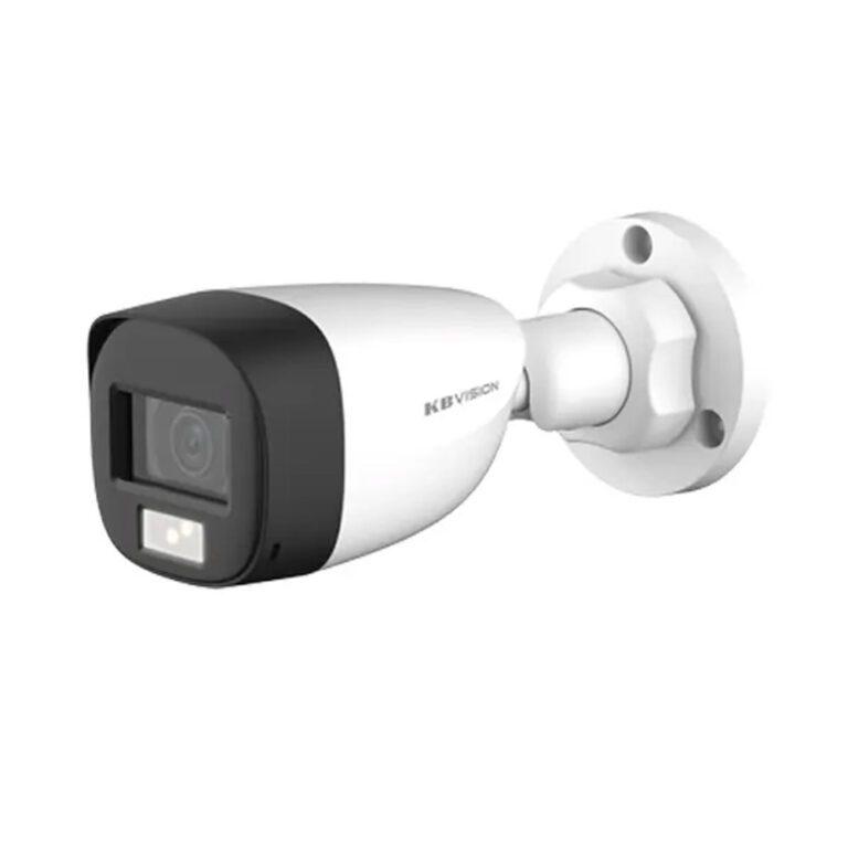Camera Thân KBVISION KX-AF2001C-DL-A 2.0MP HDCVI Full Color Ánh Sáng Kép Thông Minh, Độ Phân Giải Sắc Nét 1920x1080@25/30fps, Ống Kính Cố Định 3.6mm Góc Rộng 83° Quan Sát Toàn Cảnh, Tầm Xa Hồng Ngoại 20m Kết Hợp LED Trắng 20m Tự Động Chuyển Đổi
