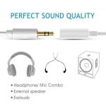 Cáp chuyển Samsung 3.5 sang Type-C full hộp, đầu chuyển âm thanh giắc cắm tai nghe 3.5mm, tương thích Galaxy Note 10+, S20, thiết kế nhỏ gọn, tiện lợi, mang lại âm thanh trung thực và kết nối ổn định cho người dùng