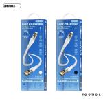 Cáp Sạc Nhanh 30W Remax RC-C171 Type-C to Lightning, hỗ trợ truyền dữ liệu tốc độ 480Mbps, dây dài 1.2m, màu trắng đen sang trọng, thiết kế bền bỉ chống gãy rối, mang lại trải nghiệm sạc nhanh an toàn và tiện lợi cho iPhone, iPad và các thiết bị Appl