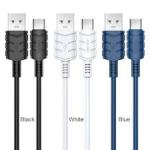 Cáp sạc nhanh KAKU KSC-710 Type-C 3.2A, dây dài 1.2m, dây bện nylon chống rối, vỏ hợp kim nhôm chống mài mòn, phụ kiện chính hãng, giải pháp sạc nhanh an toàn.