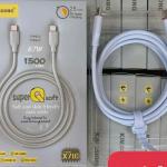 Cáp Sạc Nhanh Kim Cương X71i Lightning / X71C Type-C, công suất siêu nhanh 67W, dây dài 1.5m, chất liệu nhựa mịn cao cấp kết hợp lõi đồng nguyên chất, thiết kế chống rối, đầu Type-C ra Type-C và Type-C ra Lightning, chính hãng, an toàn và bền bỉ