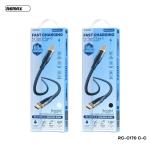 Cáp Sạc Nhanh Remax RC-C170 60W, dây sạc 2 đầu Type-C dài 1m, chip thông minh tự điều chỉnh dòng sạc, hỗ trợ laptop 30W-45W-60W, dây vải bện mật độ cao chống rối chống gãy, đầu cáp mạ kim loại bền bỉ, truyền dữ liệu tốc độ 480Mbps.
