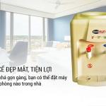 Cây Nước Nóng Lạnh BIGSUN BW-41EC, Làm Lạnh Bằng Vi Mạch, 2 Vòi Nước Riêng Biệt, Làm Nóng 550W, Làm Lạnh 75W, Nhiệt Độ Dưới 15°C, Trên 75°C, Dung Tích 300ml/750ml, Thiết Kế Để Bàn Gọn Nhẹ, Phù Hợp Gia Đình, Văn Phòng, Quán Cafe