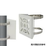 Chân Đế Camera Bắt Cột Ngoài Trời Siêu Bền Bỉ, Giá Đỡ Điều Chỉnh 360 Độ Chịu Lực 10kg Hoàn Hảo Cho Camera Hikvision Dahua, Lắp Đặt Nhanh Chóng Không Khoan Tường Tiết Kiệm Thời Gian Và Chi Phí