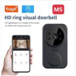 Chuông cửa camera WiFi không dây M5/M6, độ phân giải HD 1280×720P, kết nối WiFi nhanh, quan sát góc rộng 125°, đàm thoại 2 chiều, hỗ trợ thẻ nhớ tới 64GB, ứng dụng Tuya Smart Life – nâng cấp an ninh gia đình bạn ngay hôm nay