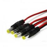 Đầu Nguồn Camera Có Dây 12V/2A tích hợp jack nguồn chuẩn, dây cắm dài kèm phân cực đỏ-đen, bảo đảm cấp nguồn ổn định cho hệ thống camera giám sát nhà ở & cửa hàng – giải pháp an ninh tin cậy cho gia đình hiện đại