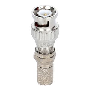 Đầu nối cáp đồng trục BNC đực cái, jack nối dây camera an ninh, kết nối tín hiệu hình ảnh ổn định, truyền dữ liệu nhanh, chất liệu hợp kim chống nhiễu, dễ lắp đặt cho hệ thống CCTV, camera quan sát HD CVI TVI Analog