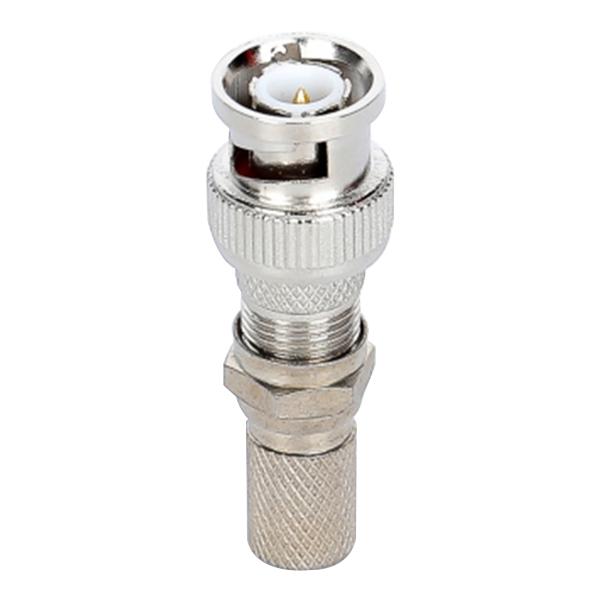 Đầu nối cáp đồng trục BNC đực cái, jack nối dây camera an ninh, kết nối tín hiệu hình ảnh ổn định, truyền dữ liệu nhanh, chất liệu hợp kim chống nhiễu, dễ lắp đặt cho hệ thống CCTV, camera quan sát HD CVI TVI Analog