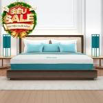 Nệm foam Aeroflow Wave Nhật Bản, công nghệ Mixel Cube độc quyền, massage thư giãn, phân tán áp lực, thoáng khí vượt trội, PU Foam chống rung, áo nệm Polyester Elastane mềm mại, giấc ngủ tự nhiên, bền bỉ