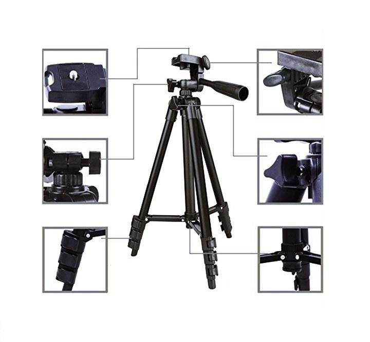 Gậy Chụp Hình 3 Chân TF-3120 – Tripod Đa Năng Cho Điện Thoại Và Máy Ảnh, Nhẹ, Gấp Gọn, Chống Rung, Hoàn Hảo Cho Quay Video, Livestream, Selfie Ngoài Trời Và Studio