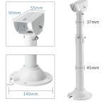 Giá Đỡ Camera Kéo Dài Thả Trần 30-60cm Chính Hãng, Tương Thích Mọi Loại Camera An Ninh IP Wifi Dome Bullet, Điều Chỉnh Chiều Dài Linh Hoạt Góc Quay Rộng Không Bỏ Lỡ Chi Tiết, Lợi Ích Khủng Khiếp Tiết Kiệm Chi Phí Lắp Đặt Một Lần