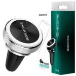 Giá đỡ điện thoại ô tô Borofone BH6 gắn khe máy lạnh, hợp kim + nhựa ABS cao cấp, nam châm hút mạnh mẽ, thiết kế nhỏ gọn sang trọng, giữ điện thoại chắc chắn chống rơi, tiện lợi cho GPS, nghe gọi rảnh tay, an toàn khi lái xe