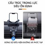 Giá đỡ điện thoại ô tô Little One 5, gắn cửa gió điều hòa, chất liệu ABS, nhôm, silicon cao cấp, kích thước 22x114x33mm, tương thích smartphone 4.2–7 inch, giữ chắc chắn, chống rơi ngã, dễ lắp đặt, hỗ trợ lái xe an toàn.