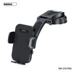 Giá đỡ điện thoại ô tô Remax RM-C59, thiết kế vòng cung hợp lý không cản tầm nhìn, cốc hút siêu lớn nâng cấp chịu nhiệt 90°, lực hút ổn định, xoay 360° linh hoạt, kẹp chắc chắn ngang/dọc, an toàn tiện lợi cho GPS, nghe gọi rảnh tay và giải trí