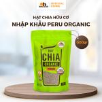 Siêu Tăng Cường hạt chia đen hữu cơ Oh Smile Nuts túi 500g nhập khẩu từ Peru, giàu omega-3 và chất xơ, hỗ trợ tiêu hóa và giữ dáng cho người ăn kiêng – lựa chọn ăn vặt lành mạnh mỗi ngày