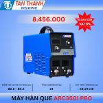 Máy hàn ARC350I-PRO Inverter Tân Thành, công suất mạnh mẽ 19KVA, hàn ổn định, tiết kiệm điện, thiết kế nhỏ gọn, kháng bụi, phù hợp công trình dân dụng và cơ khí, độ bền vượt trội, hỗ trợ hàn liên tục không nóng máy