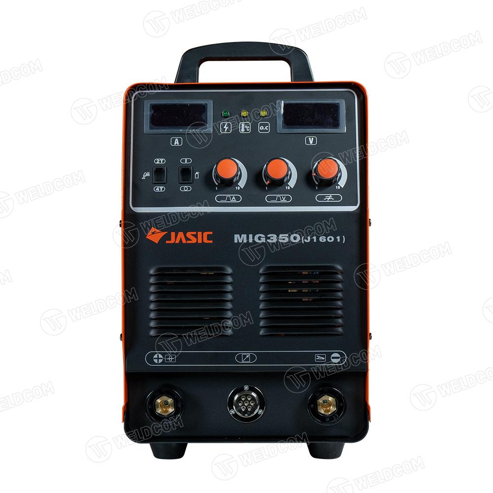 Máy Hàn MIG Jasic MIG 350 J1601 Inverter IGBT Đa Năng 350A, Hàn Dây CO2 Vô Hạn Với Arc Ổn Định Sâu Xuyên, Tiết Kiệm Điện 85% So Với Máy Truyền Thống, Hoàn Hảo Cho Thợ Hàn Gara Ô Tô Và Xưởng Sản Xuất Khung Xe TảI