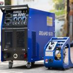 Máy hàn MIG Riland NB500I, tích hợp chế độ hàn 2T/4T, kiểm tra khí thổi ra, điều chỉnh dòng điện điện áp điện cảm, hàn dây trần và dây lõi thuốc, mối hàn đẹp, bảo hành chính hãng 24 tháng