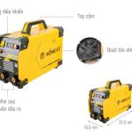 Máy Hàn Que Điện Tử Hồng Ký HK 200A Chính Hãng, Inverter Ổn Định, Mối Hàn Mịn Đẹp, Siêu Tiết Kiệm, Hoàn Hảo Cho Thợ Cơ Khí Việt Nam