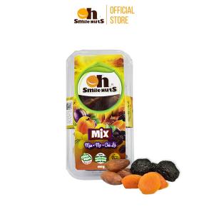 Mix Trái Cây Khô 350 g Smile Nuts, không thêm đường, không chất bảo quản – lựa chọn lý tưởng cho bạn và người thân muốn ăn vặt lành mạnh, tăng cường đề kháng và giữ dáng