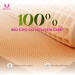 Nệm SuSu Original 100% Cao Su Thiên Nhiên Thắng Lợi, đàn hồi vượt trội, bảo hành chính hãng 15 năm, thoáng khí, kháng khuẩn tự nhiên, giấc ngủ ngon, bền bỉ, phù hợp người già, trẻ nhỏ, nhân viên văn phòng.