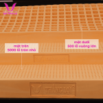 Nệm SuSu Original 100% Cao Su Thiên Nhiên Thắng Lợi, đàn hồi vượt trội, bảo hành chính hãng 15 năm, thoáng khí, kháng khuẩn tự nhiên, giấc ngủ ngon, bền bỉ, phù hợp người già, trẻ nhỏ, nhân viên văn phòng.