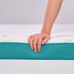 Nệm Aeroflow Standard Nhật Bản, Foam Mixel Cube sáng chế độc quyền, nâng đỡ cơ thể, giảm áp lực, áo nệm đa tầng thoáng khí, khóa kéo tiện lợi, chứng nhận quốc tế, giấc ngủ sâu, an toàn tuyệt đối cho sức khỏe