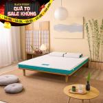 Nệm Aeroflow Standard Nhật Bản, Foam Mixel Cube sáng chế độc quyền, nâng đỡ cơ thể, giảm áp lực, áo nệm đa tầng thoáng khí, khóa kéo tiện lợi, chứng nhận quốc tế, giấc ngủ sâu, an toàn tuyệt đối cho sức khỏe