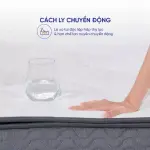 Nệm Amando Elite Original túi độc lập 23cm, tiêu chuẩn khách sạn 5 sao, chất liệu cao cấp, thoáng khí, kháng khuẩn, nâng đỡ cơ thể, mang đến giấc ngủ sang trọng, bền bỉ, phù hợp khí hậu Việt Nam.